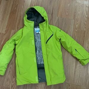 Columbia Youth Winter District Outgrown Jacket, Bright Green Small